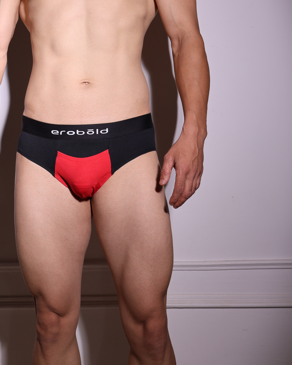 Pocket Brief, black & red, photo 2