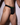 T-Back Thong / Black (Neon Green)