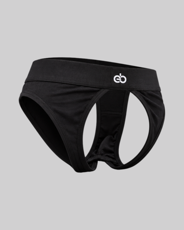 Butt Slit Brief, black, photo 1