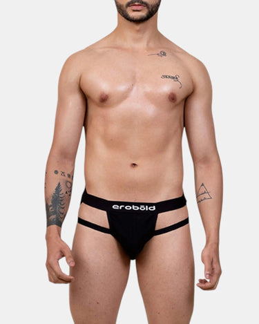 Erobold - Sinister's Society - Bandit FlexJock - Jockstrap - Black - #color_black - ecomposer-color-black