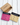 Button Trunk Combo Pack of 2 / Ibis Rose & Tan