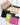 Button Trunk Combo Pack of 4 / Ibis Rose, Black, Neon green & Tan