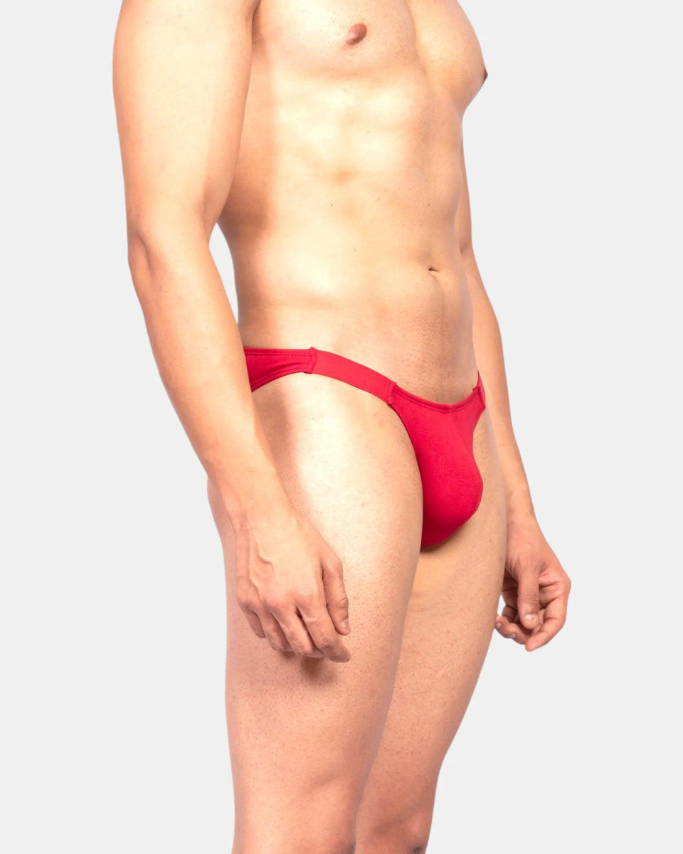 Grab Elastic Brief, crimson red, photo 2