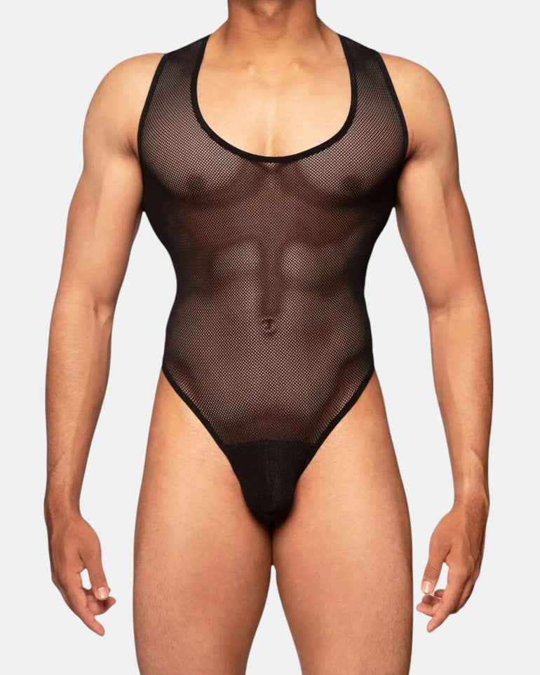 PartyMesh Bodysuit, black, photo 1