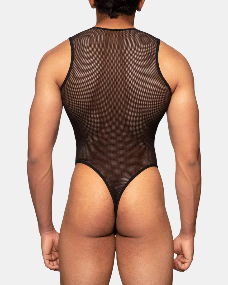 PartyMesh Bodysuit, black, photo 3