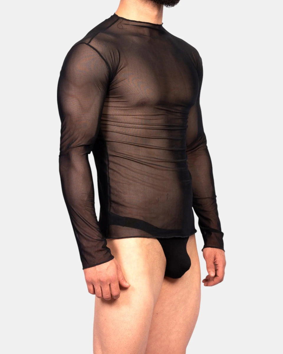 Sheer Seduction Tee, black, photo 2