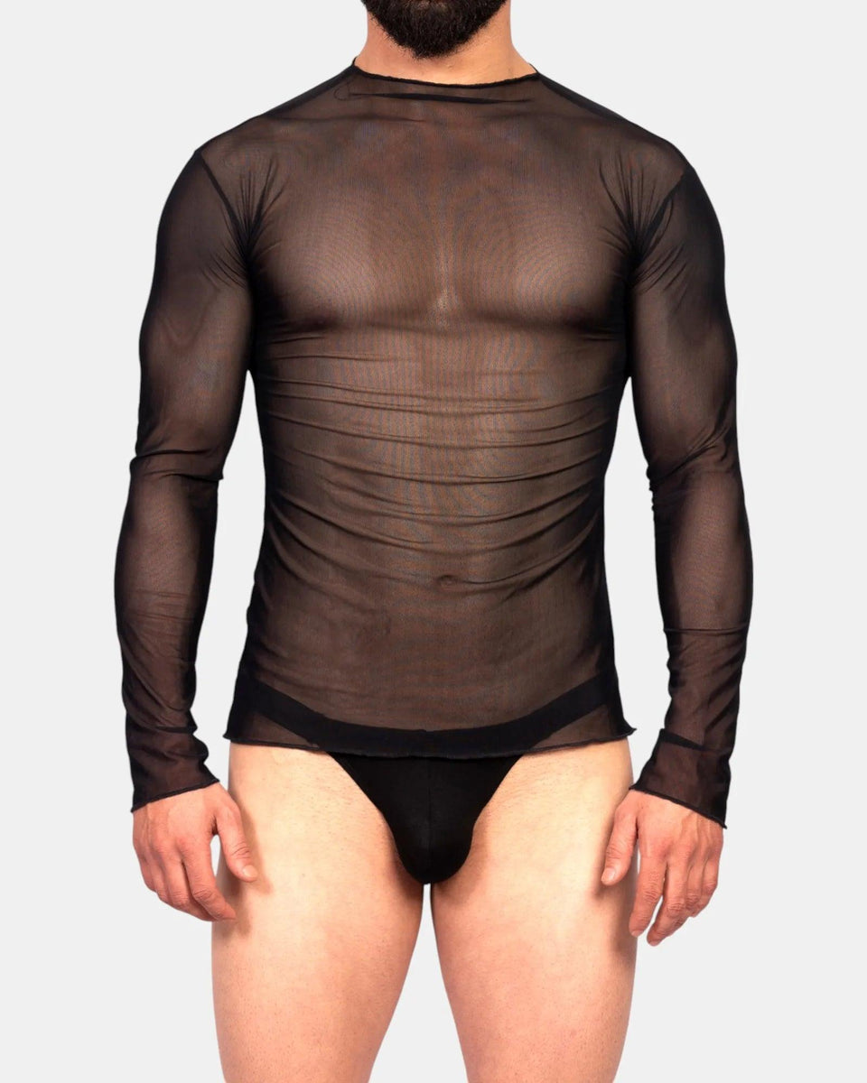 Sheer Seduction Tee, black, photo 1