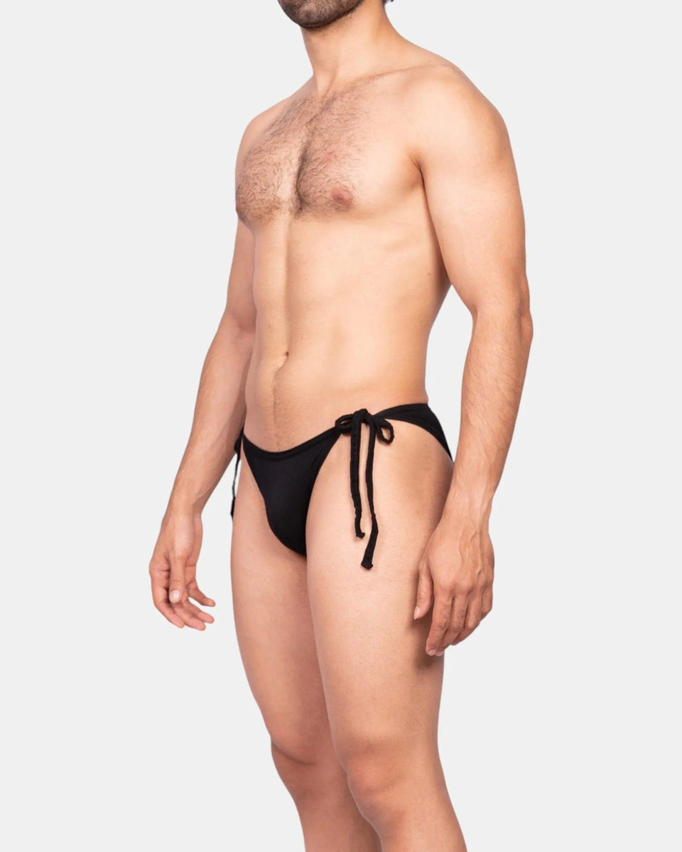 Tie-Me-kNOT Brief, black, photo 4