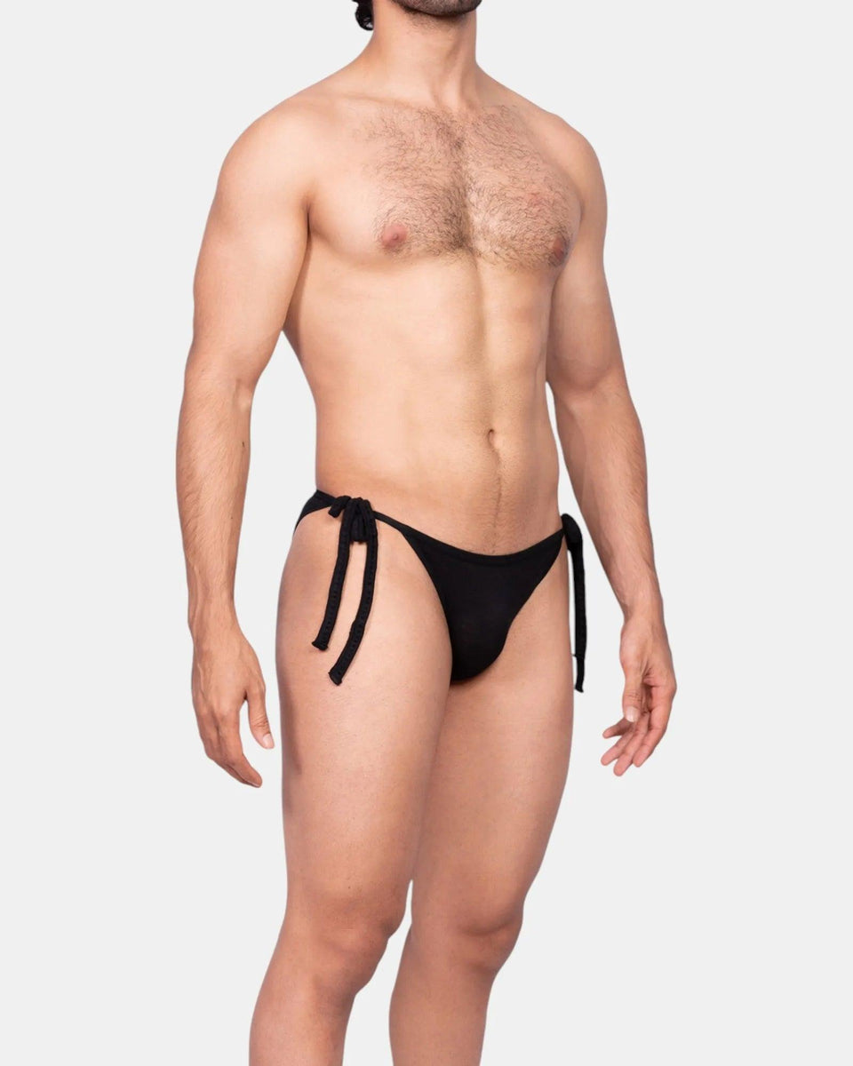 Tie-Me-kNOT Brief, black, photo 2