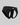 Butt Slit Brief, black, photo 1