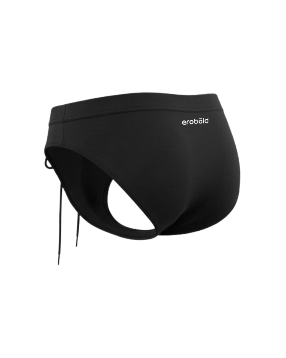 Eyelet Brief, black, photo 6