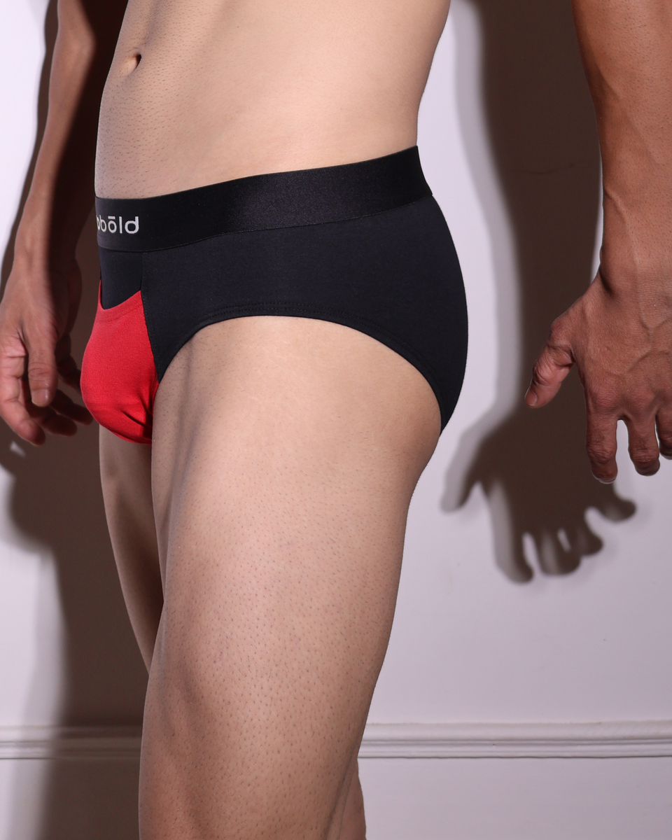 Pocket Brief, black & red, photo 3