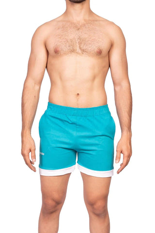 Aqua Zephyr Shorts | Turquoise