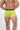 Button Trunk for Men / Neon Green