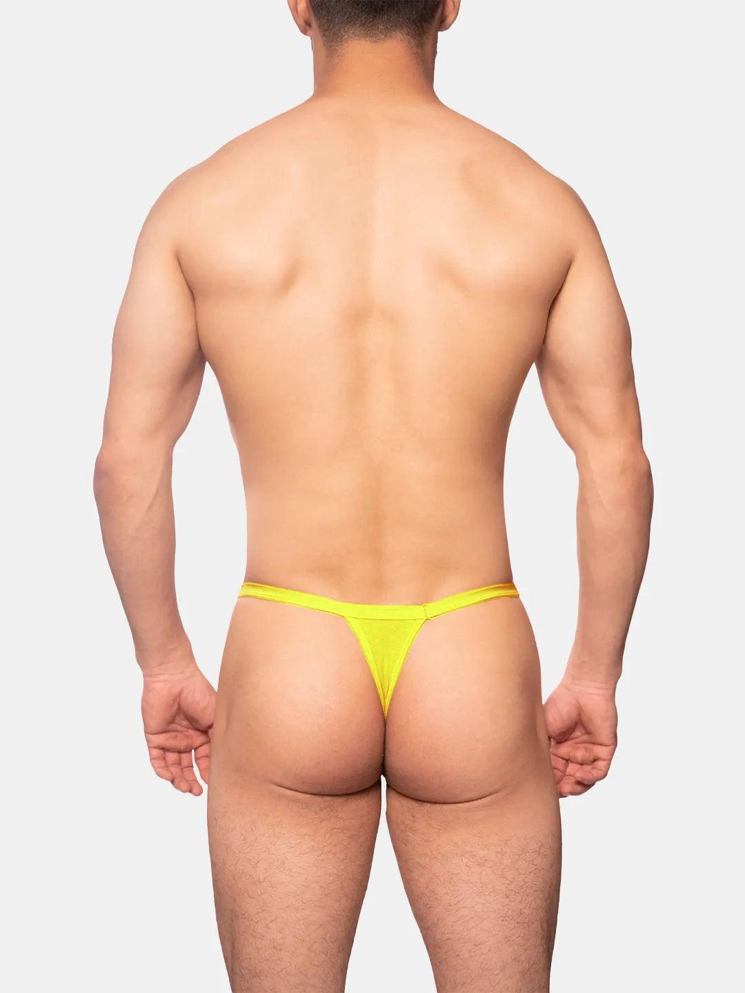 Cotton Thong - Lemon - Erobold - 