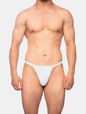 Cotton Thong | White