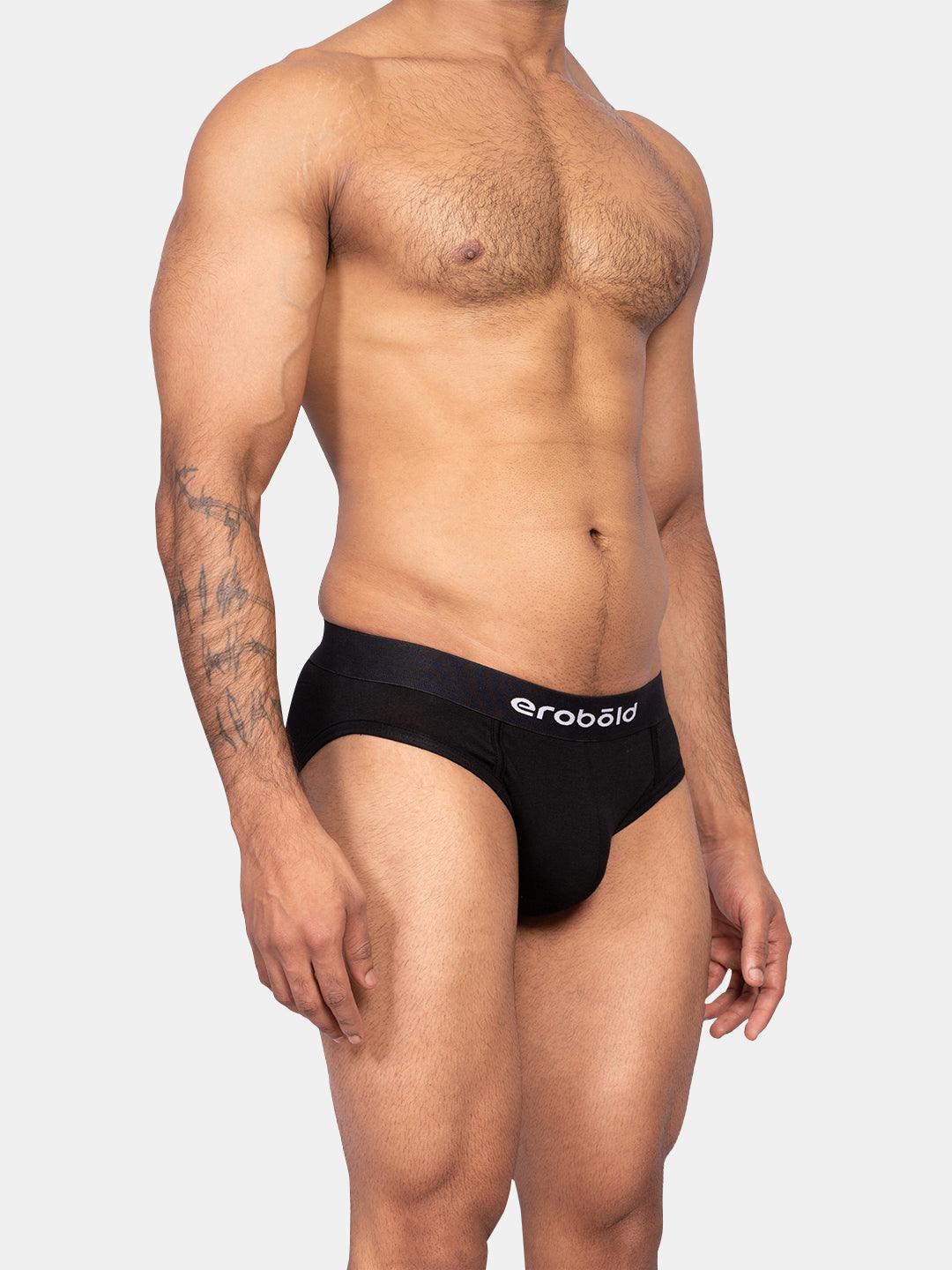 Regular Brief - Black - Erobold - 