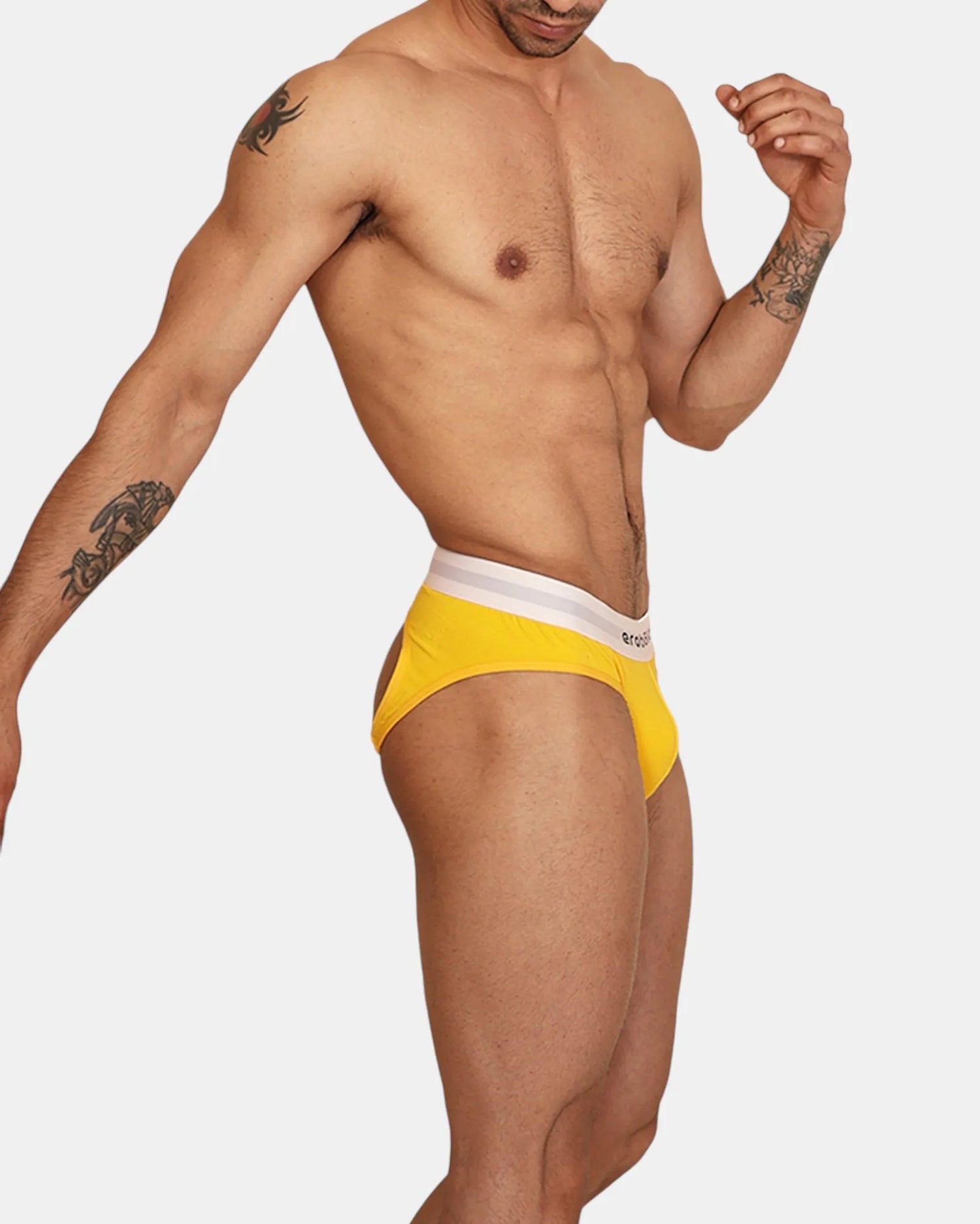 SquatBound Hybrid Brief | Lemon