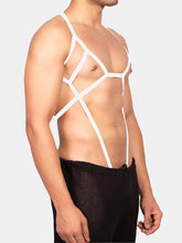 Body Harness - Accessory - Spider Suit - White - Erobold - 