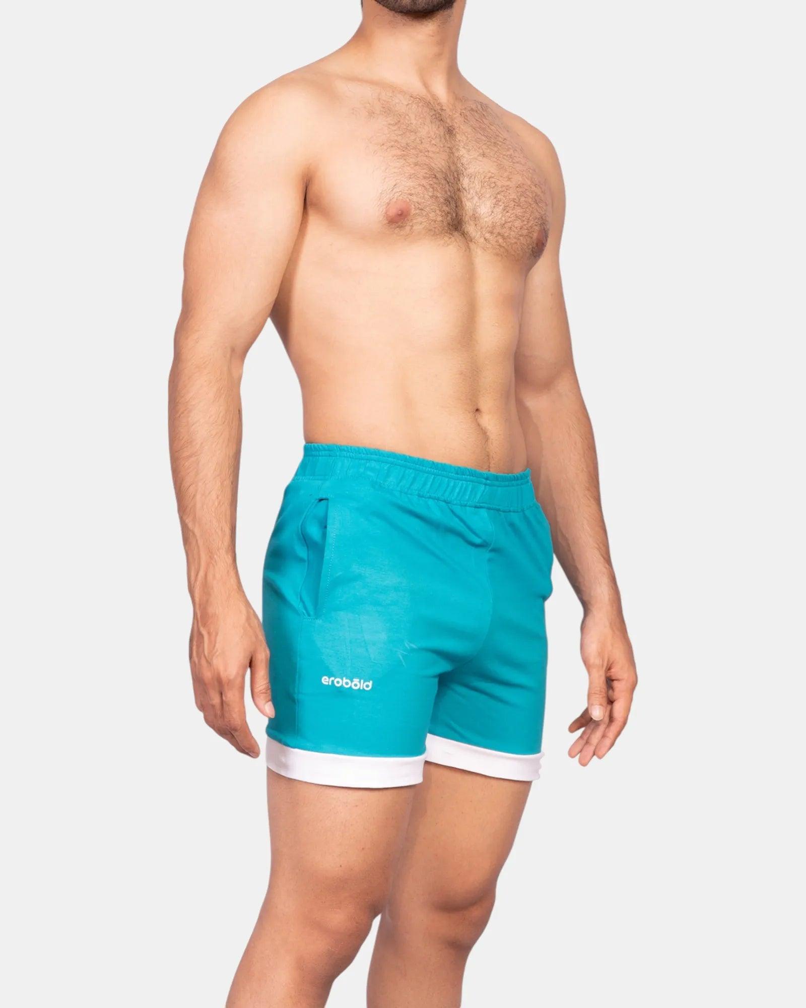 Aqua Zephyr Shorts | Turquoise