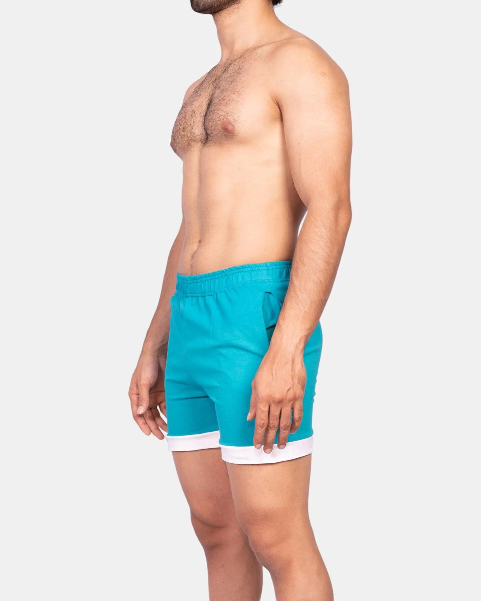 Aqua Zephyr Shorts | Turquoise