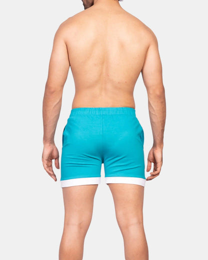 Aqua Zephyr Shorts | Turquoise