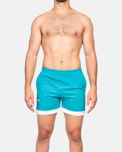 Aqua Zephyr Shorts | Turquoise