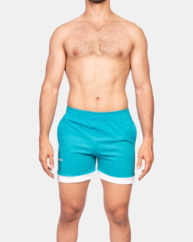 Aqua Zephyr Shorts | Turquoise