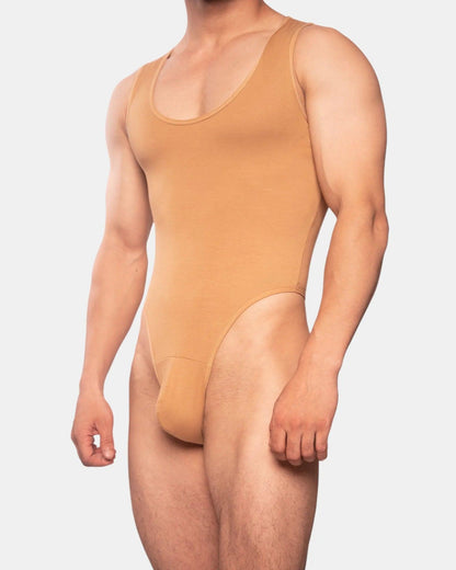 Classic Bodysuit | Tan