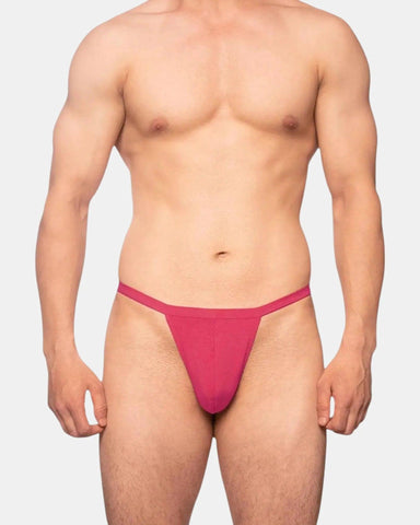 Classic Cotton Thong | Viva Magenta