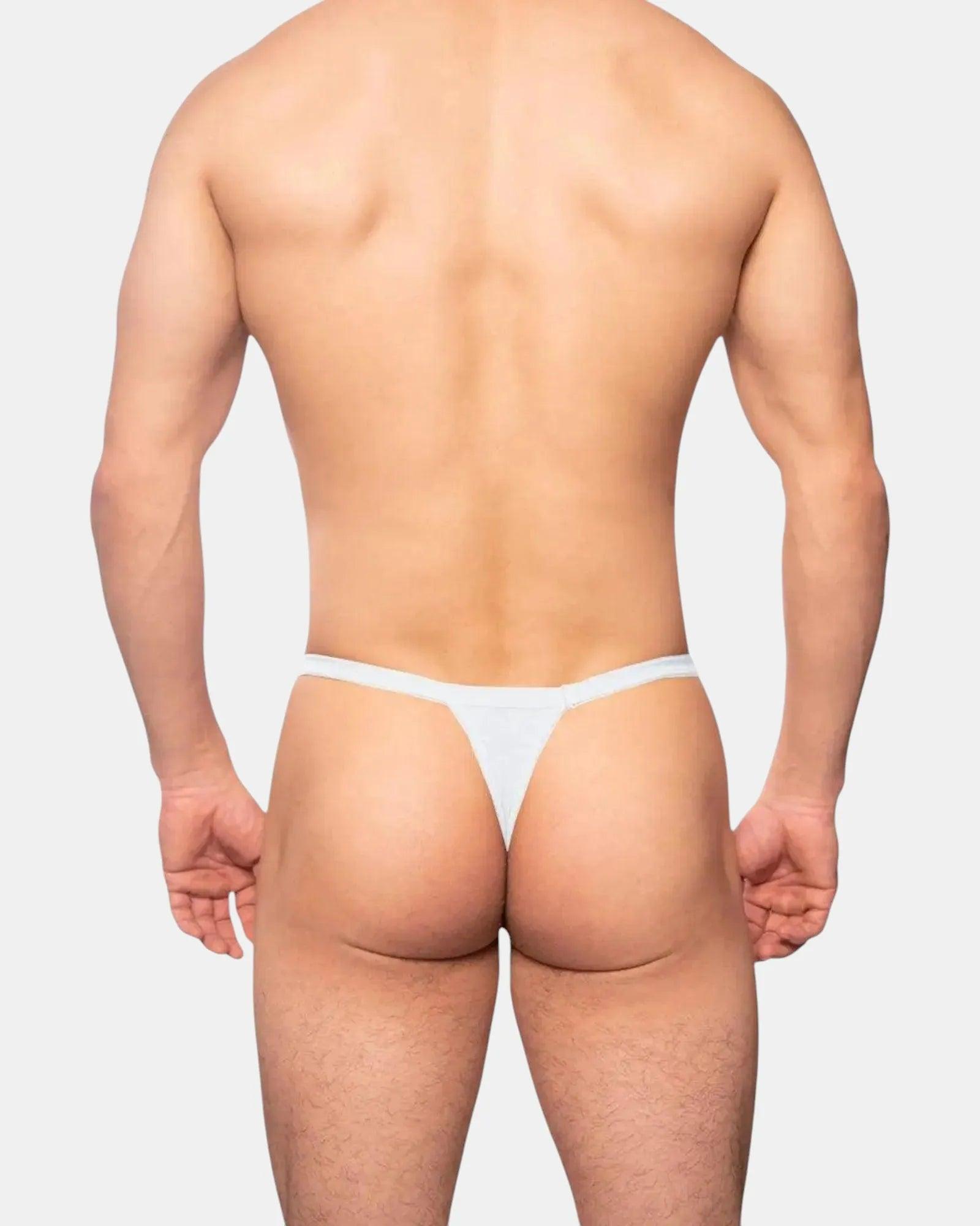 Classic Cotton Thong | White