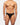 Knit Crochet Brief /Black