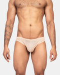 Knit Crochet Brief, ivory cream, photo 1