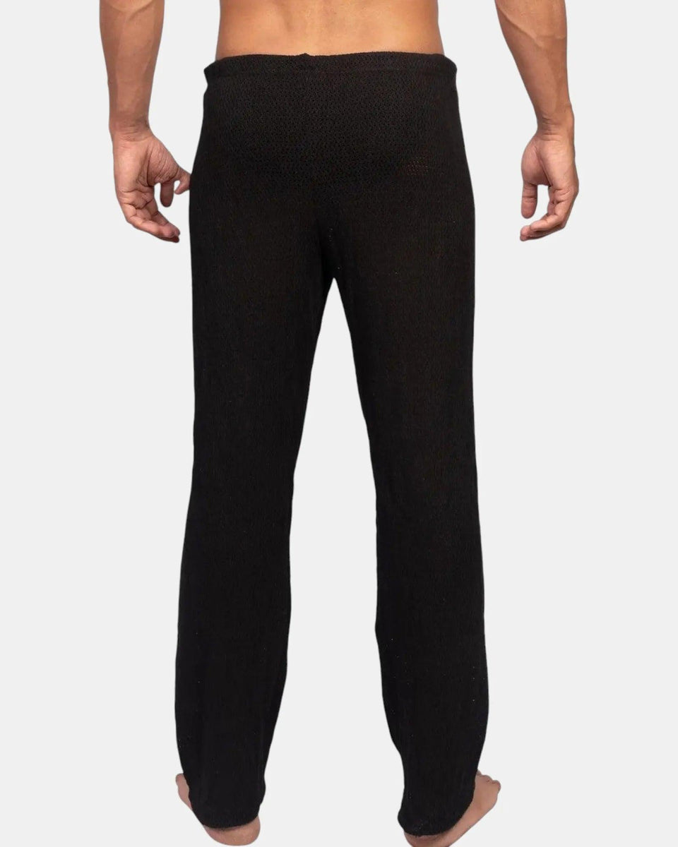 Knit Crochet Pants, black, photo 3