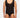 Knit Crochet Tank /Black