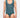 Knit Crochet Tank /Teal Green