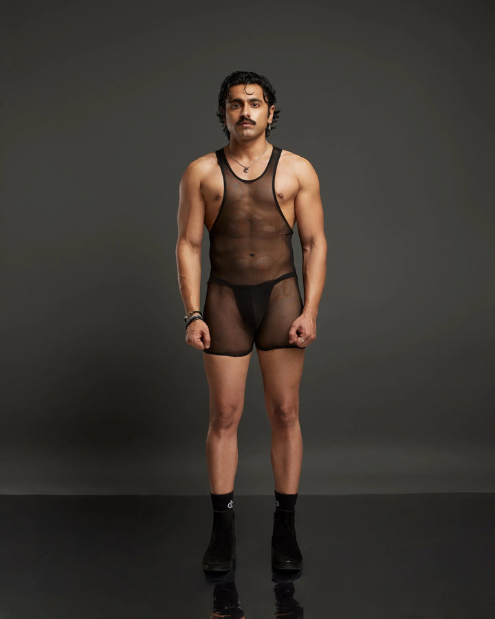 Open Back Bodysuit, black, photo 3
