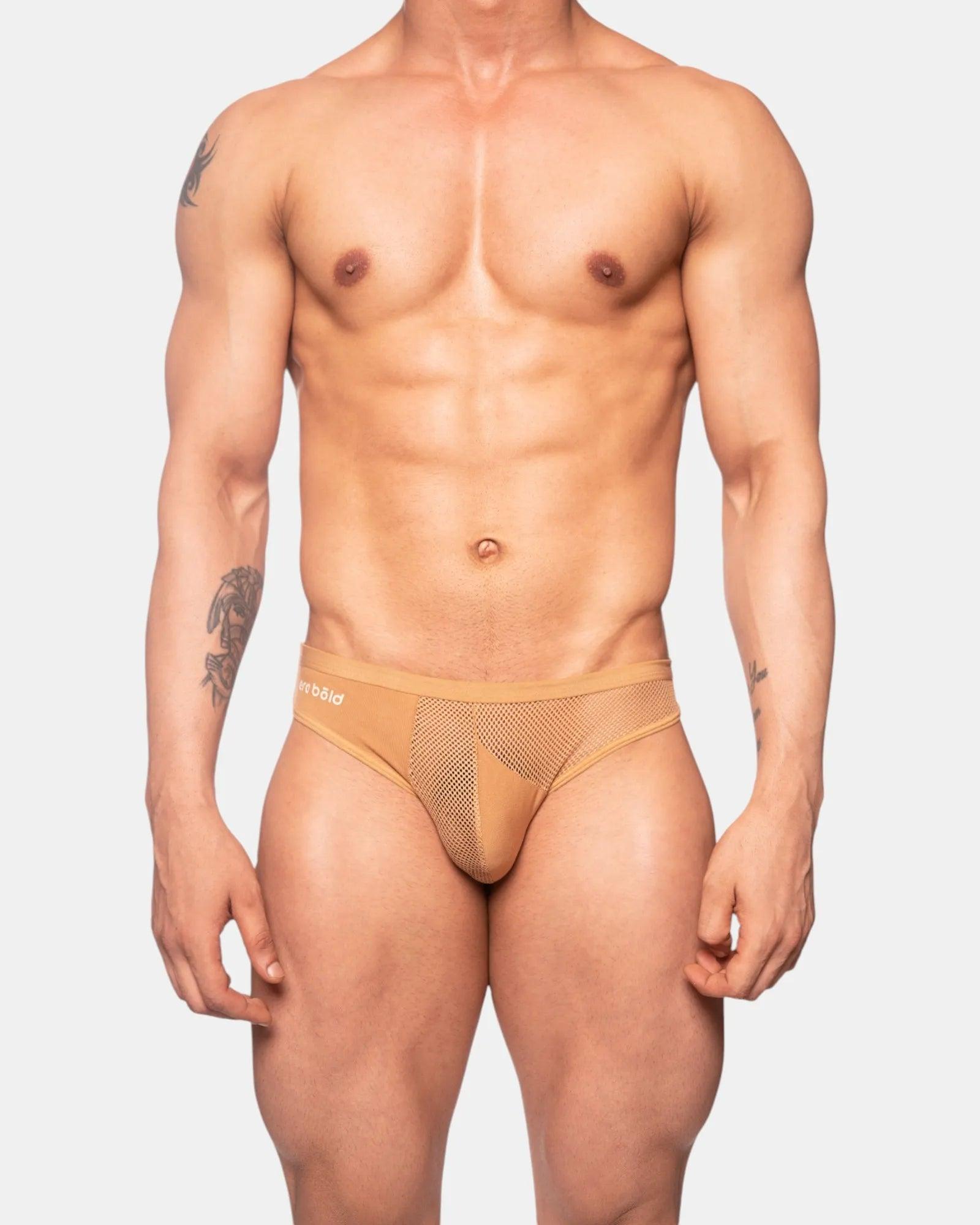 Parrot Cage Brief | Tan