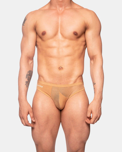 Parrot Cage Brief | Tan