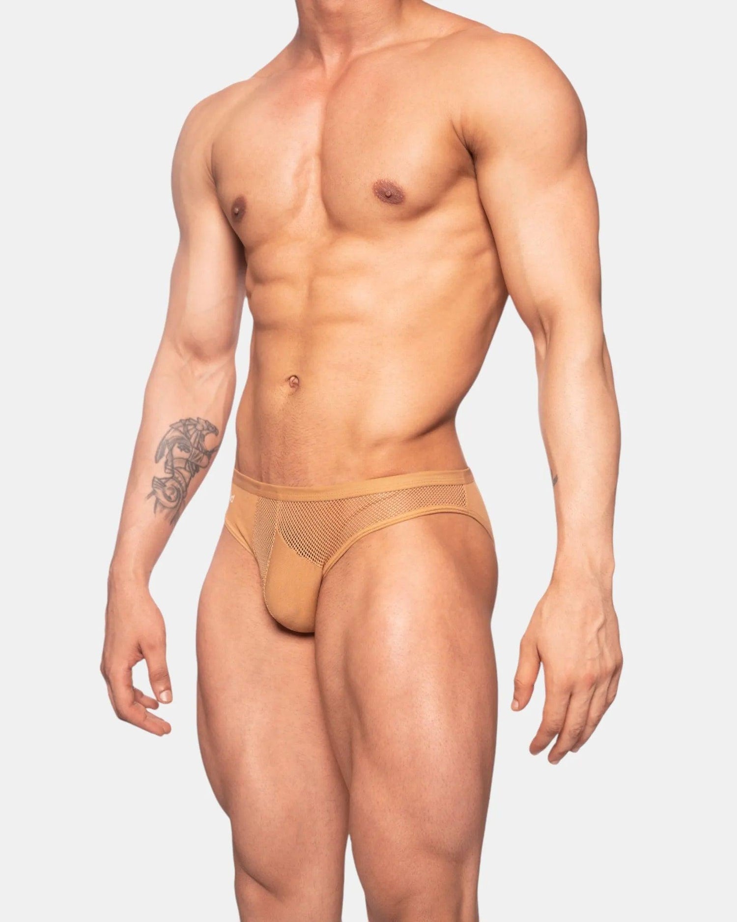 Parrot Cage Brief | Tan