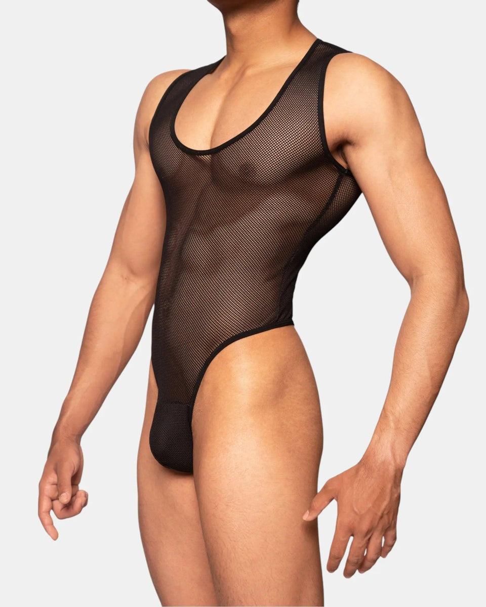 PartyMesh Bodysuit, black, photo 4