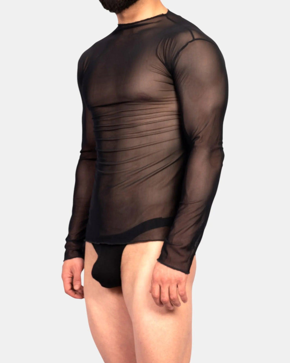 Sheer Seduction Tee, black, photo 4