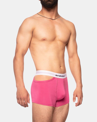 No-Roll Waistband Designer Trunk | Ibis Rose