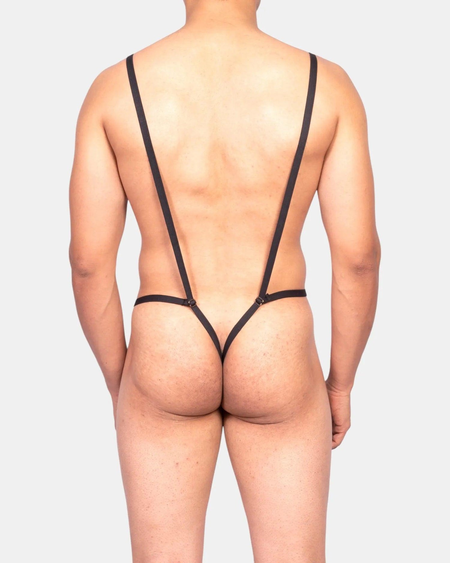 Holden Suspender Thong | Modal Crotch Pouch