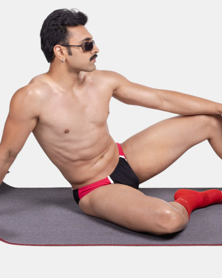 TriFusion Brief, black x magenta, photo 1