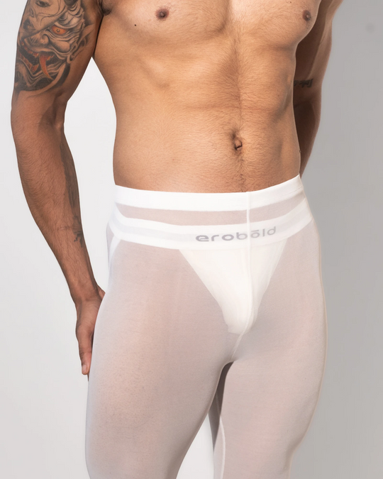 Mesh Pants, white, photo 1
