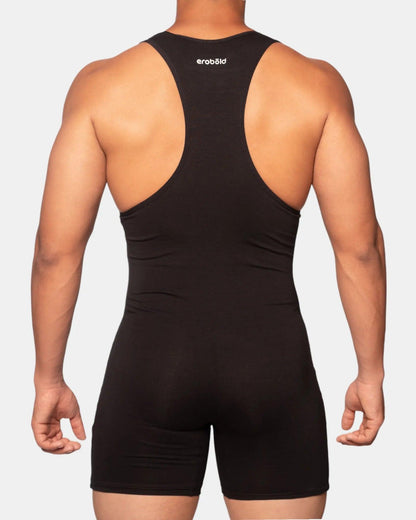 Wrestler Bodysuit | Black