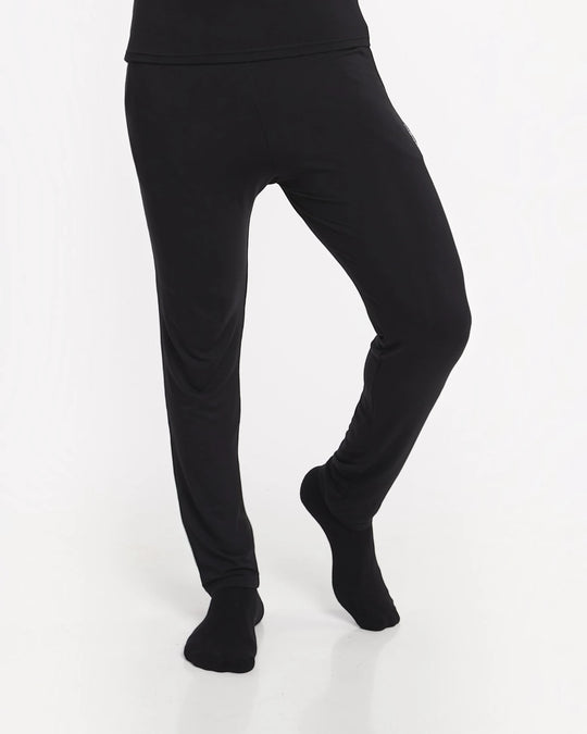 Yoga Sleep Pants, black, photo 1