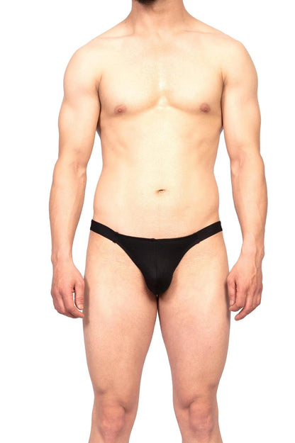 Briefs - Grab By Elastic Brief Black - Black - Erobold - 