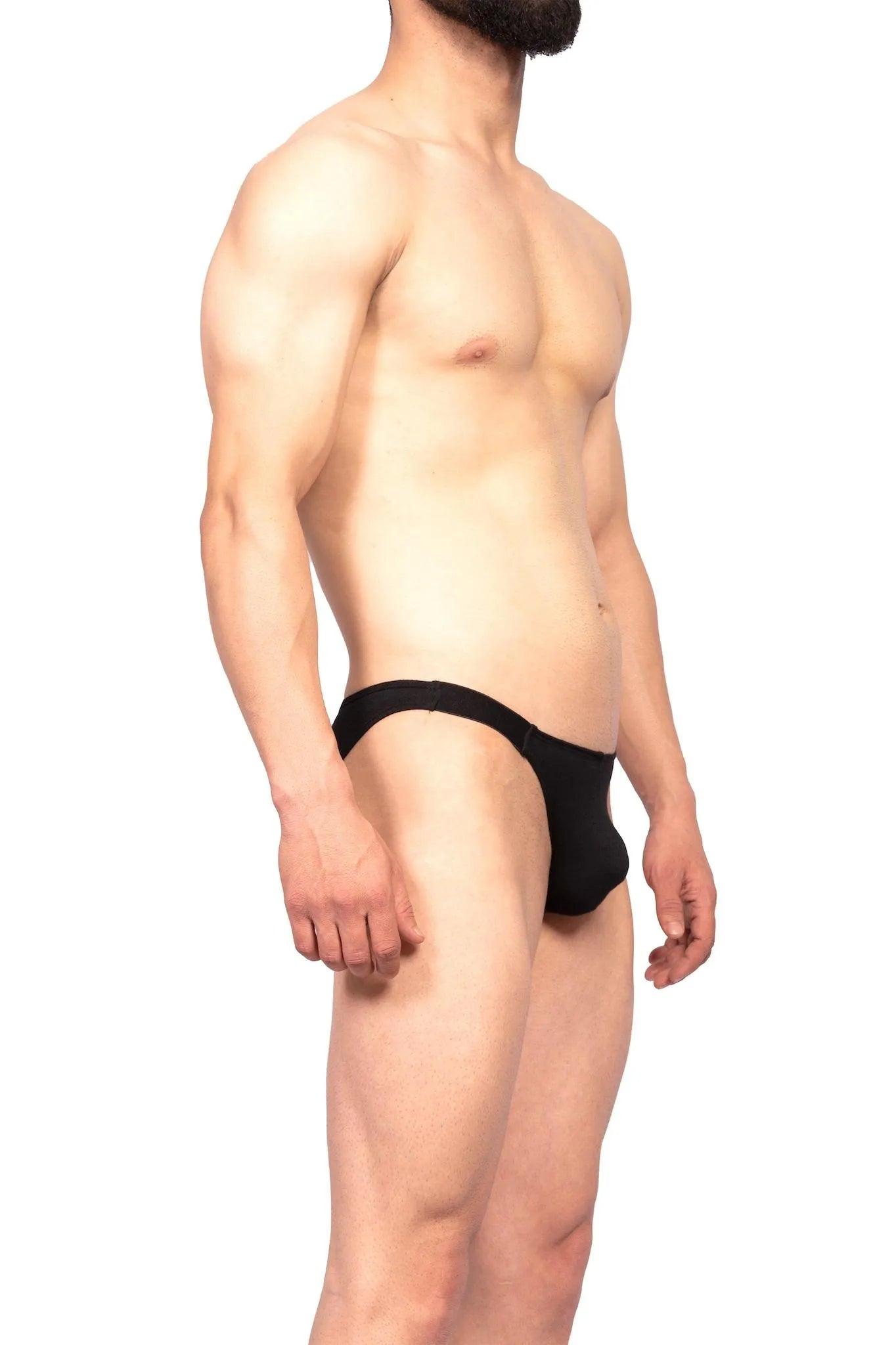 Briefs - Grab By Elastic Brief Black - Black - Erobold - 